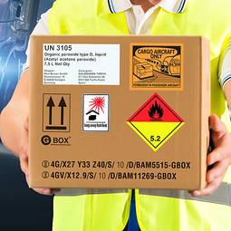 GBOX Standard – UN Gefahrgutkartons mit 4G / 4GV Zulassung. 26 Größen direkt ab Lager verfügbar. Gefahrgutverpackungen / Industrieverpackungen zusammen mit Gefahrgutetiketten im Onlineshop kaufen