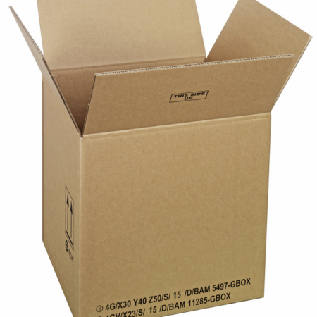 GBOX Standard Gefahrgutkartons. Gefahrgutverpackungen 400 x 360 x 400 mm von ALEX BREUER im Onlineshop kaufen