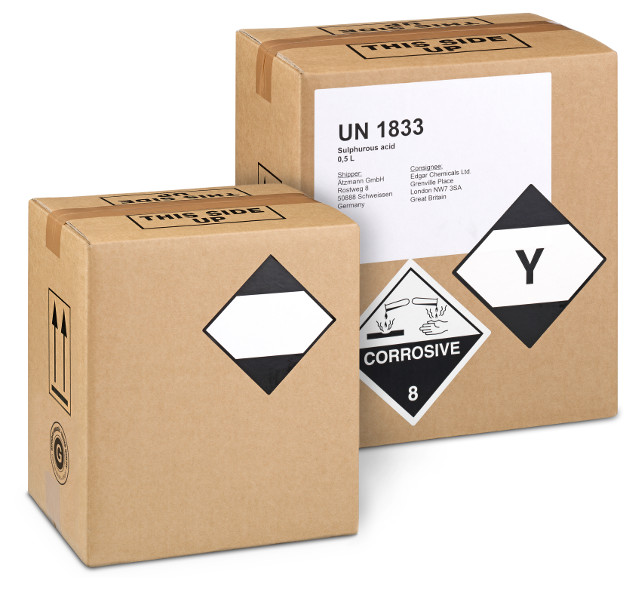 GBOX LQ Gefahrgutkartons – Gefahrgutverpackungen / Industrieverpackungen mit Gefahrgutetiketten. Jetzt im Onlineshop kaufen